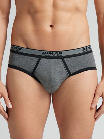 INTIMISSIMI Slip in Grau: Vorderseite