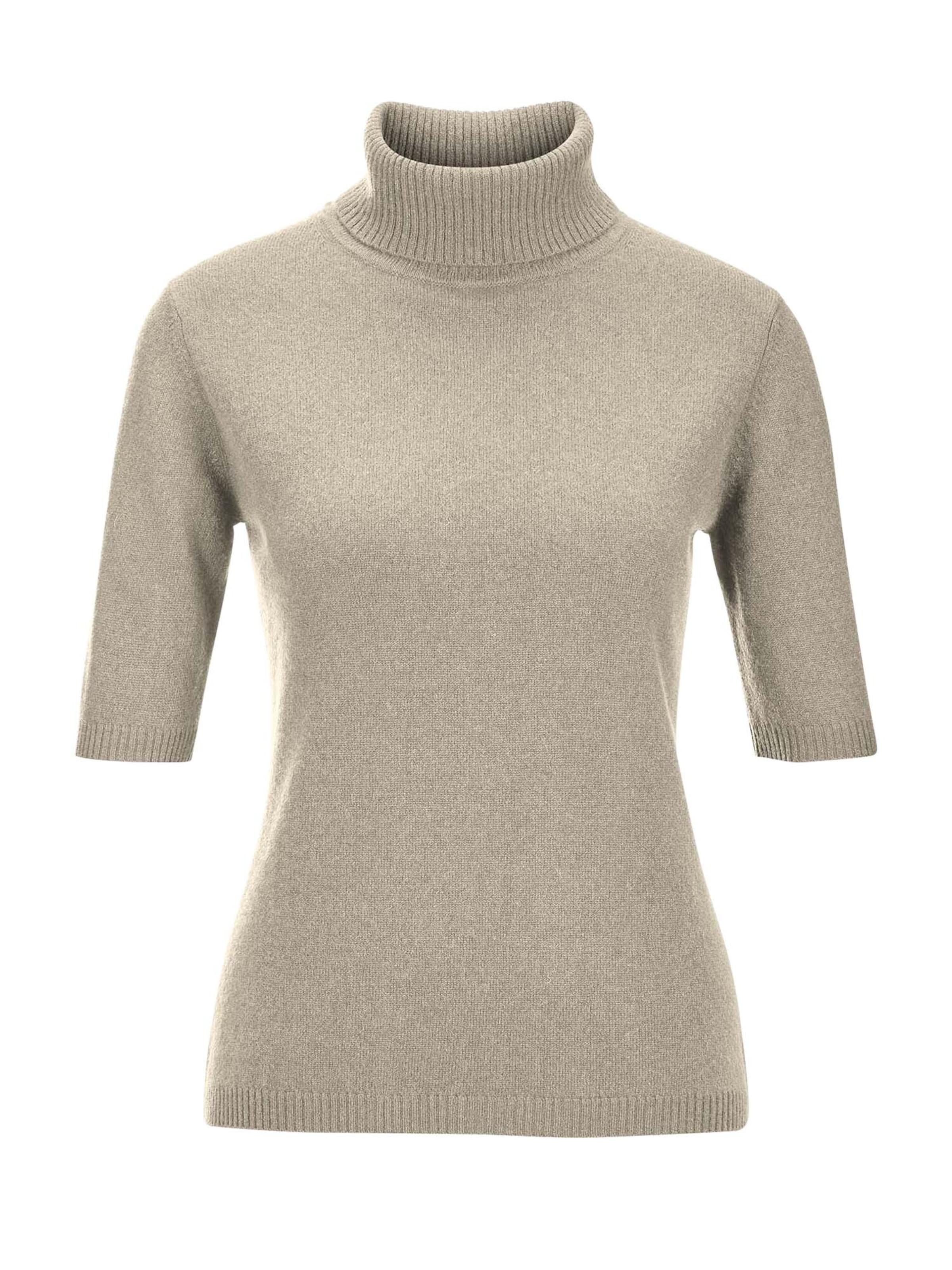MADELEINE Pullover in dunkelbeige, Produktansicht