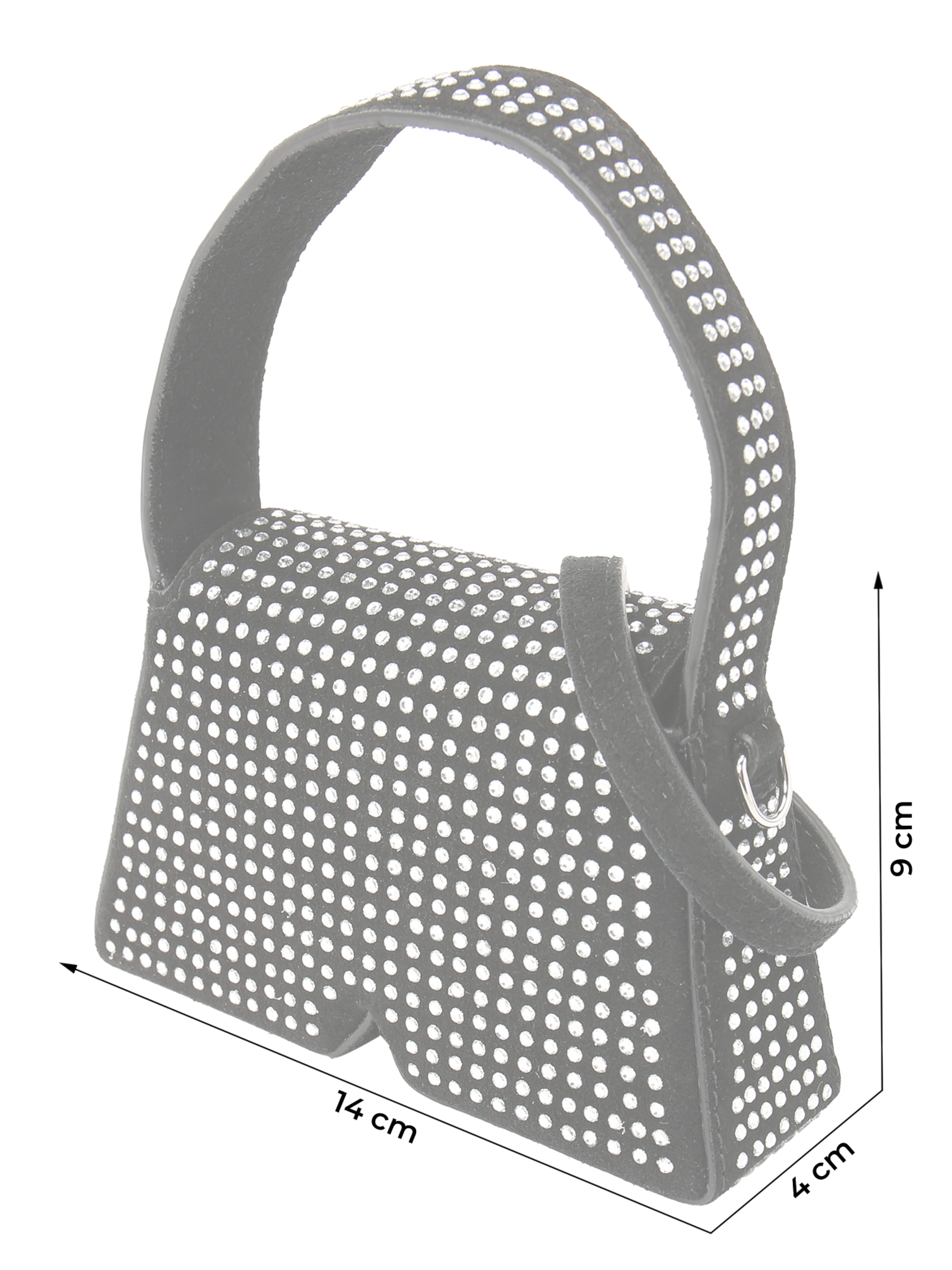 Karl Lagerfeld Дамска чанта 'ICON K' в черно