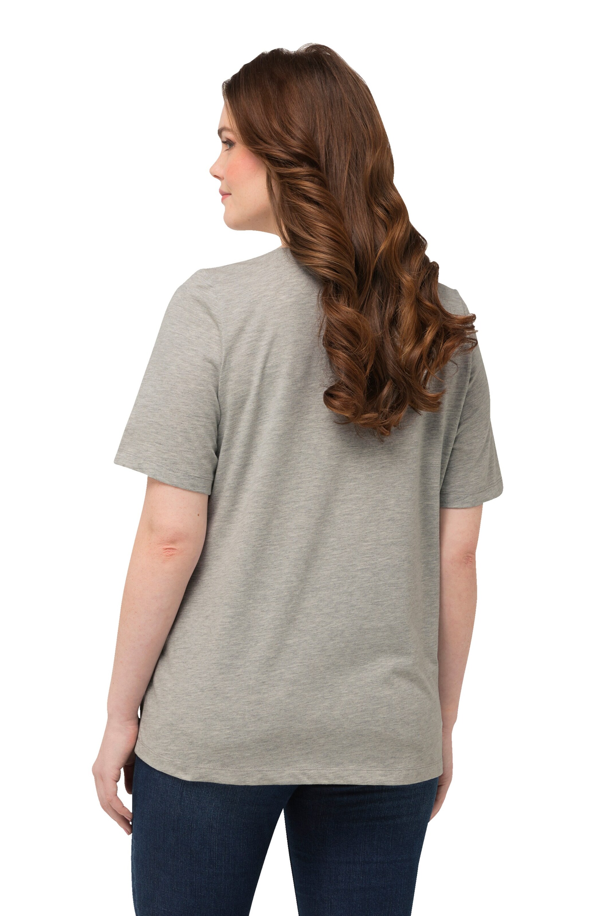 Ulla Popken Shirt in Grijs