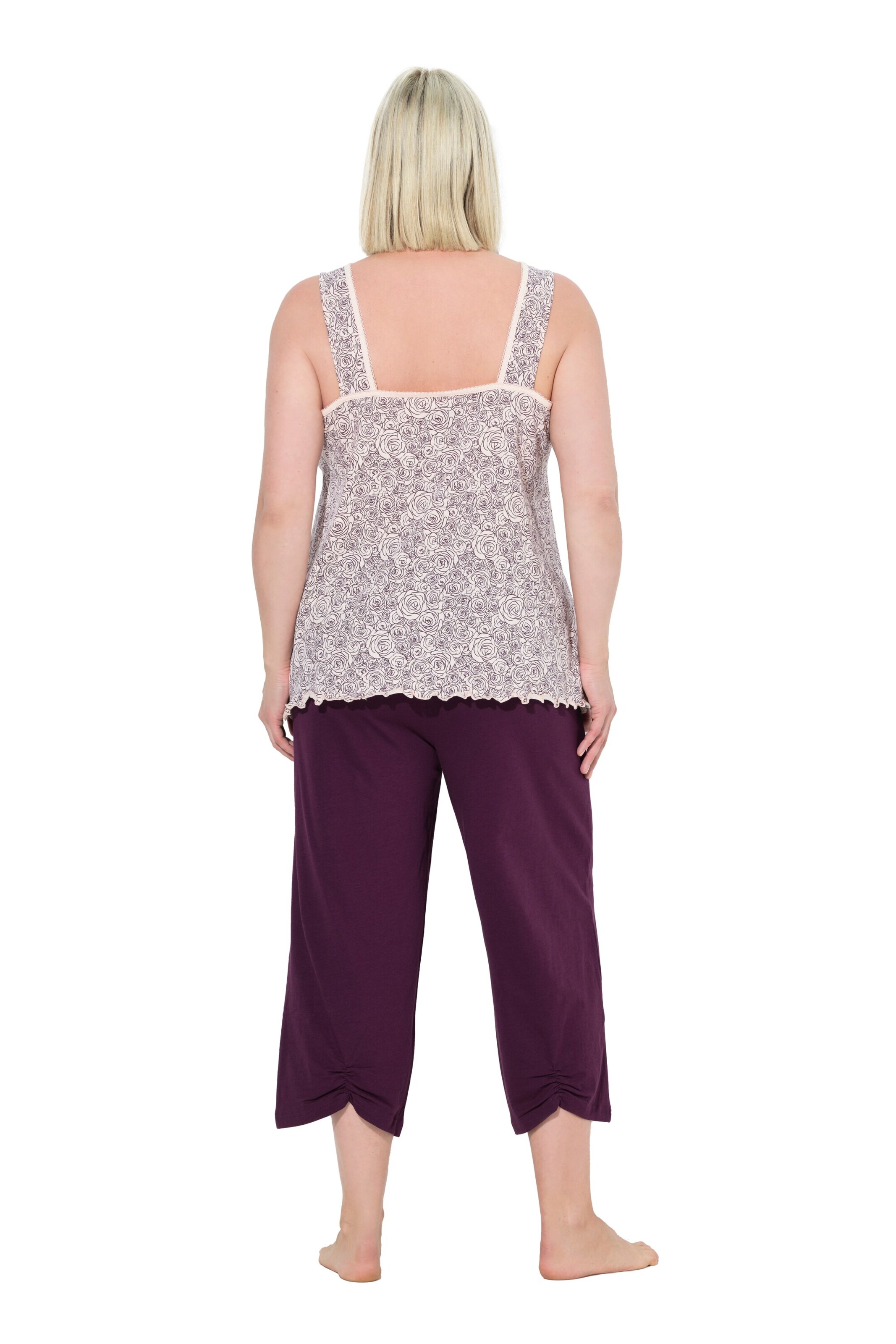 Pyjama Ulla Popken en mélange de couleurs