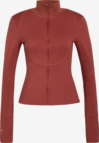 Giacca per l'allenamento di ADIDAS BY STELLA MCCARTNEY in marrone: frontale