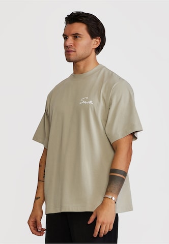 SikSilk - Camisa em verde