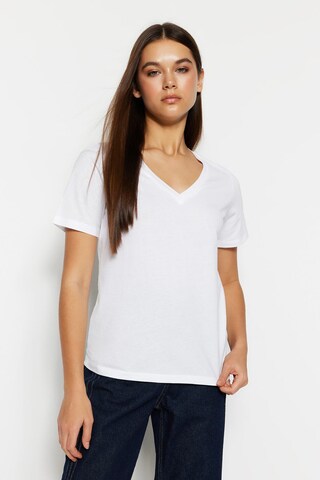 Trendyol T-shirt i vit: framsida