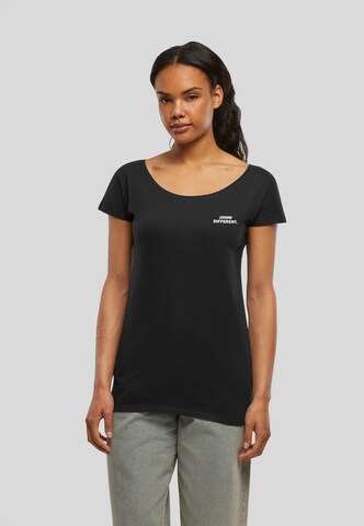 Urban Classics Shirt 'Think' in Zwart: voorkant