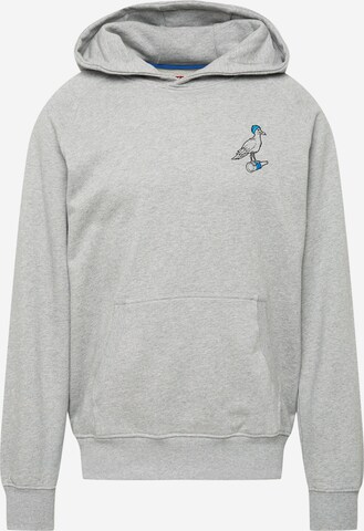 Derbe Sweatshirt in Grijs: voorkant