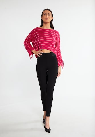 faina - Pullover em rosa