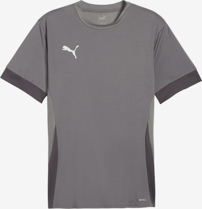 PUMA Camisa funcionais em cinzento / cinzento escuro / branco, Vista do artigo