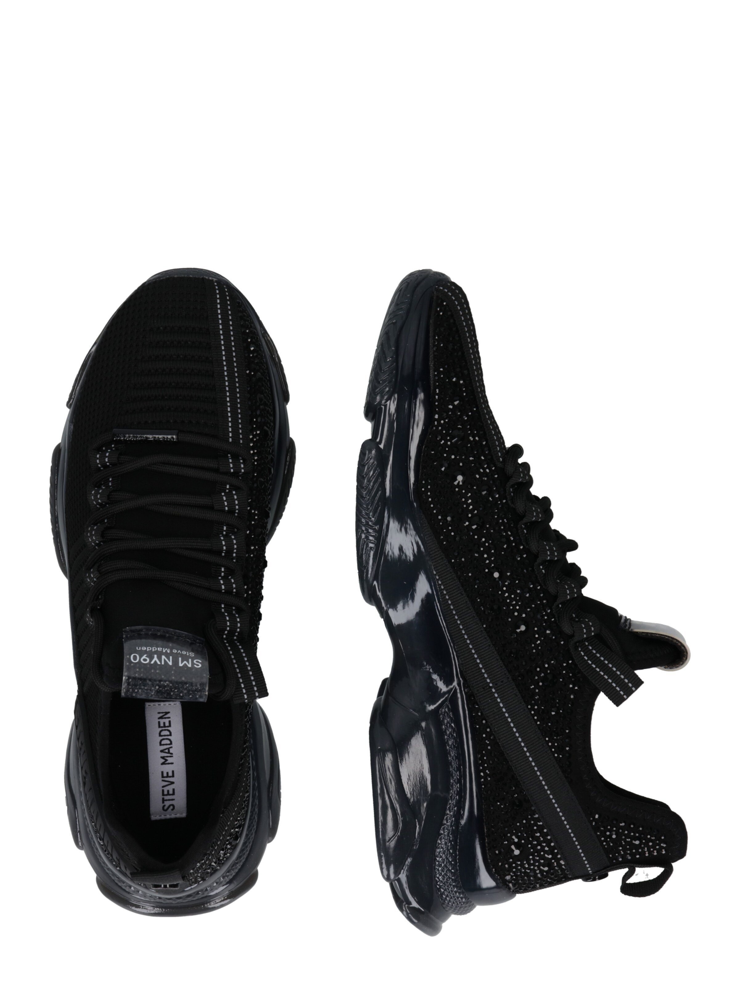 STEVE MADDEN Tenisky – černá