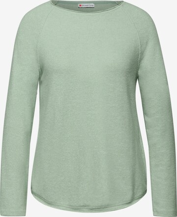 STREET ONE Shirt in Green: front