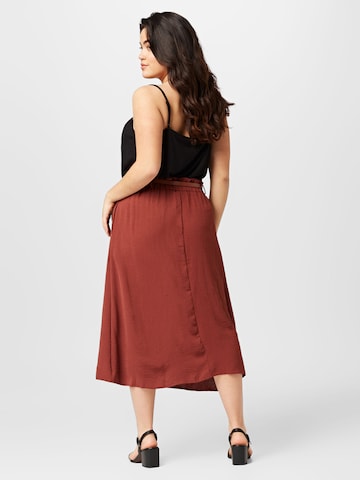 ABOUT YOU Curvy Skirt 'Pace' in Red