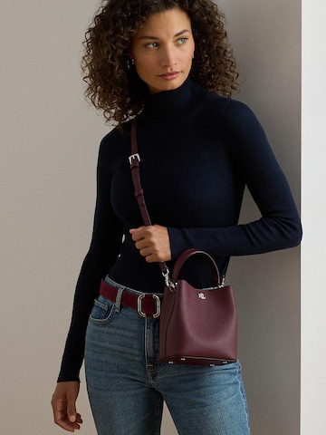 Lauren Ralph Lauren Ročna torbica 'Reese' | rdeča barva