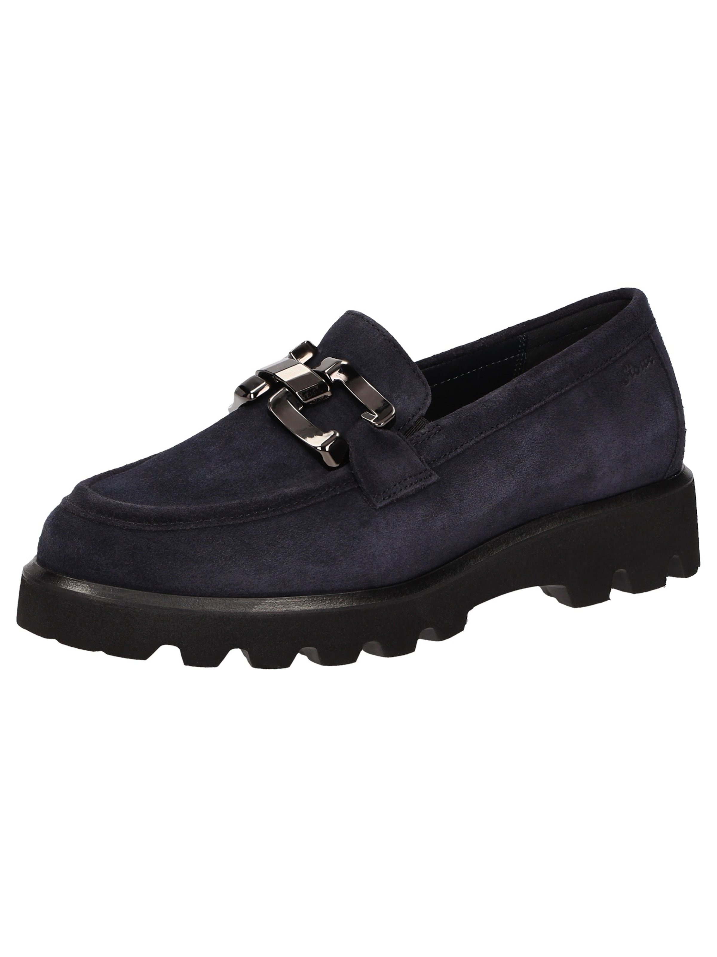 SIOUX Slipper in Blau: Vorderseite