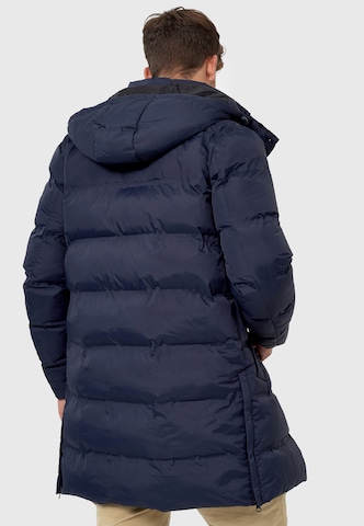 INDICODE JEANS Winter Parka ' Leugene ' in Blue