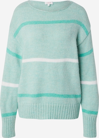Pull-over s.Oliver en vert : devant