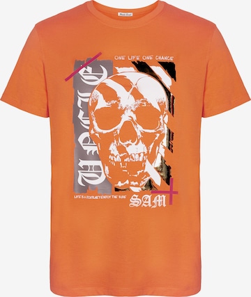 UNCLE SAM Shirt in Orange: front