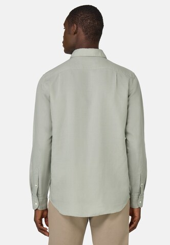 Boggi Milano Regular fit Button Up Shirt in Green