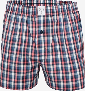 Boxers 'Classic Checks ' MG-1 en bleu