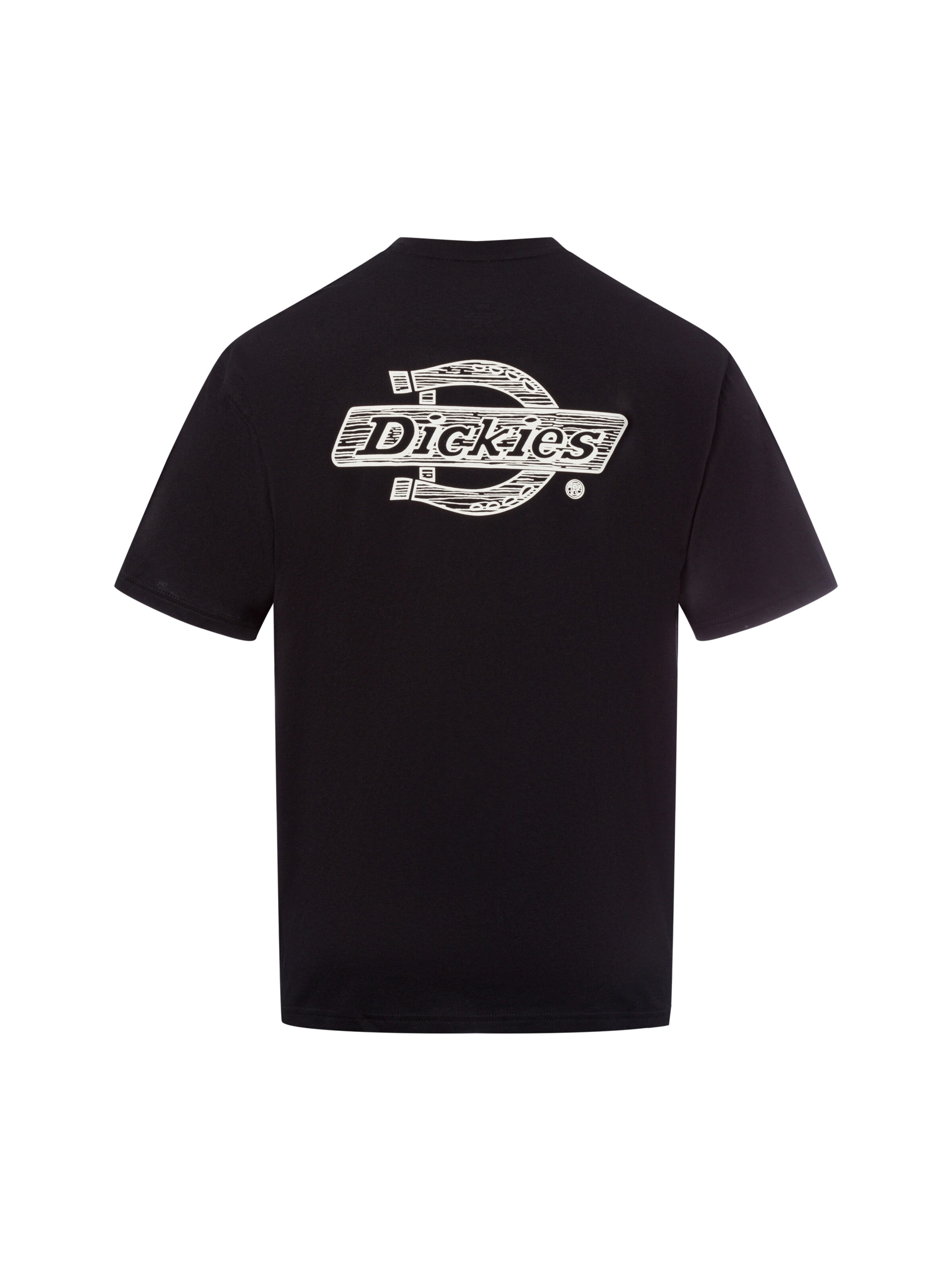 DICKIES Тениска 'Wood' в черно