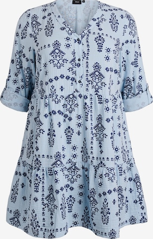 mėlyna Zizzi Suknelė 'Viva': priekis