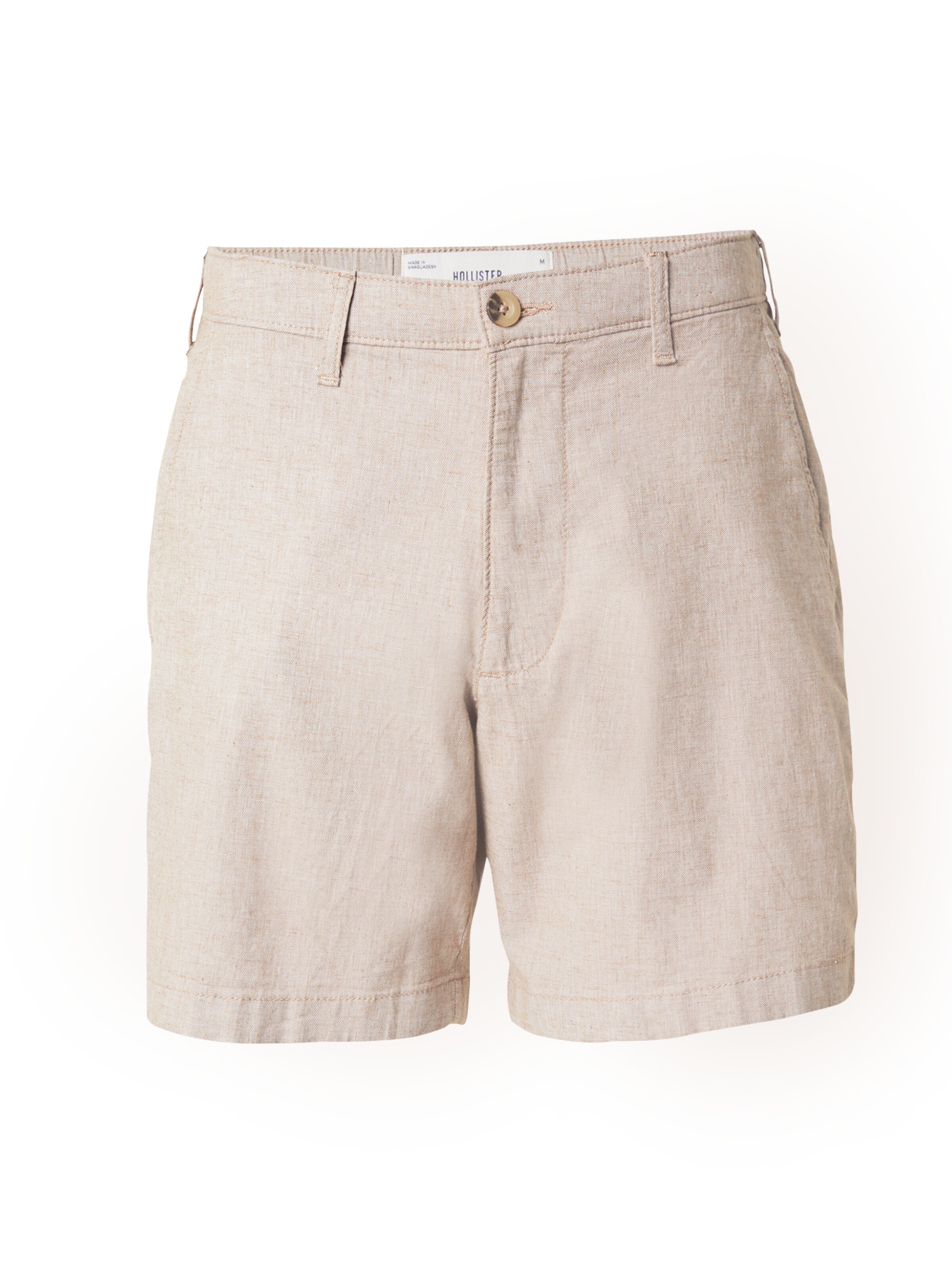 HOLLISTER Regular Chino trousers 'FLEX' in Brown: front