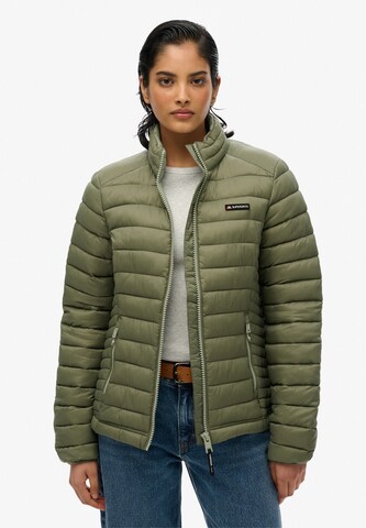 Veste mi-saison 'Fuji Lite' Superdry en vert : devant