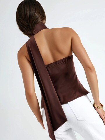 Hiccup Blouse in Bruin