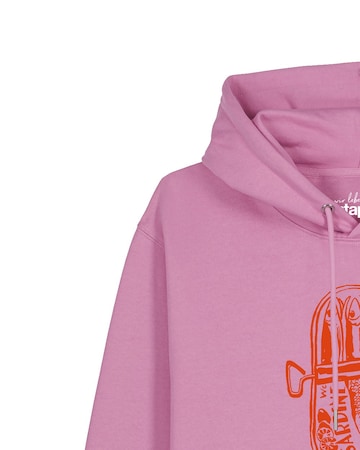 Felpa ' Sardines Portugal ' di Watapparel in rosa
