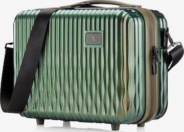 Nécessaire 'Flow' di Pack Easy in verde: frontale