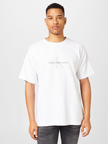 Calvin Klein Jeans Shirt in Weiß: Vorderseite