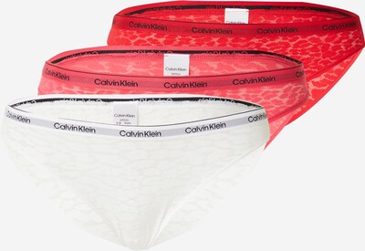 Calvin Klein Underwear Trosa i röd / ljusröd / svart / vit, Produktvy