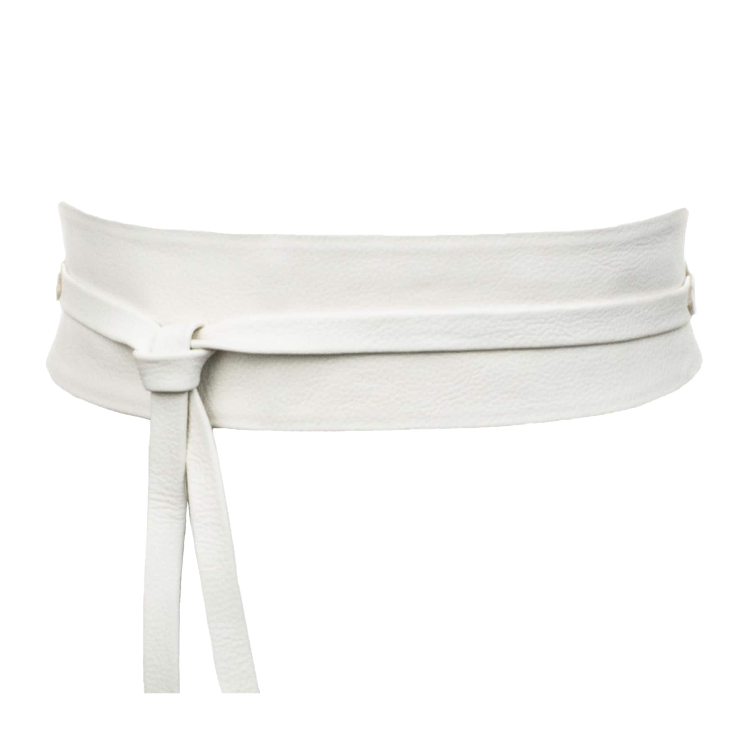 VANZETTI Ремень в Белый: спереди