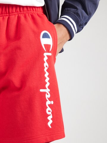 regular Pantaloni di Champion Authentic Athletic Apparel in rosso