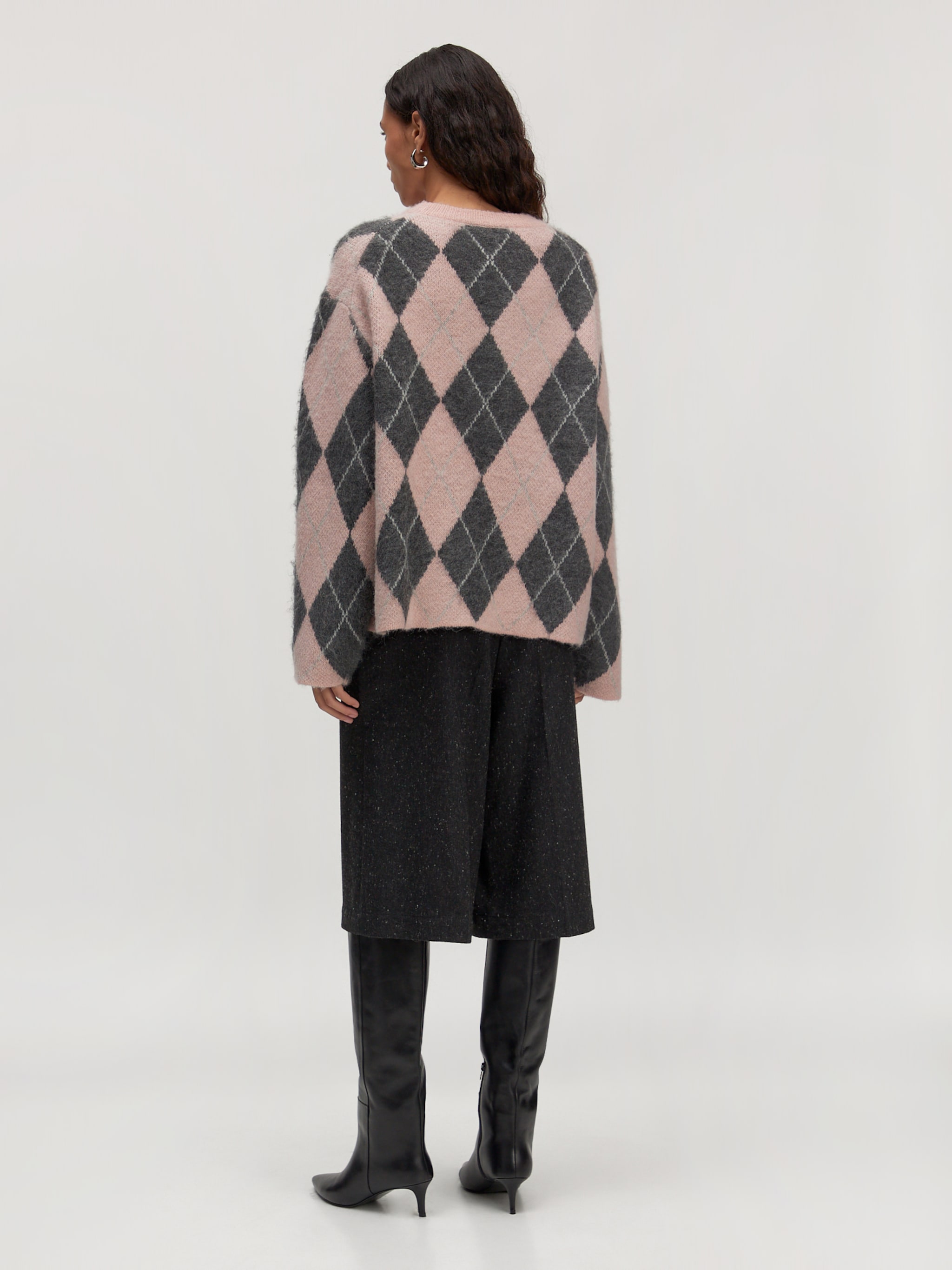 EDITED Produkte Pullover 'Harriet' grau