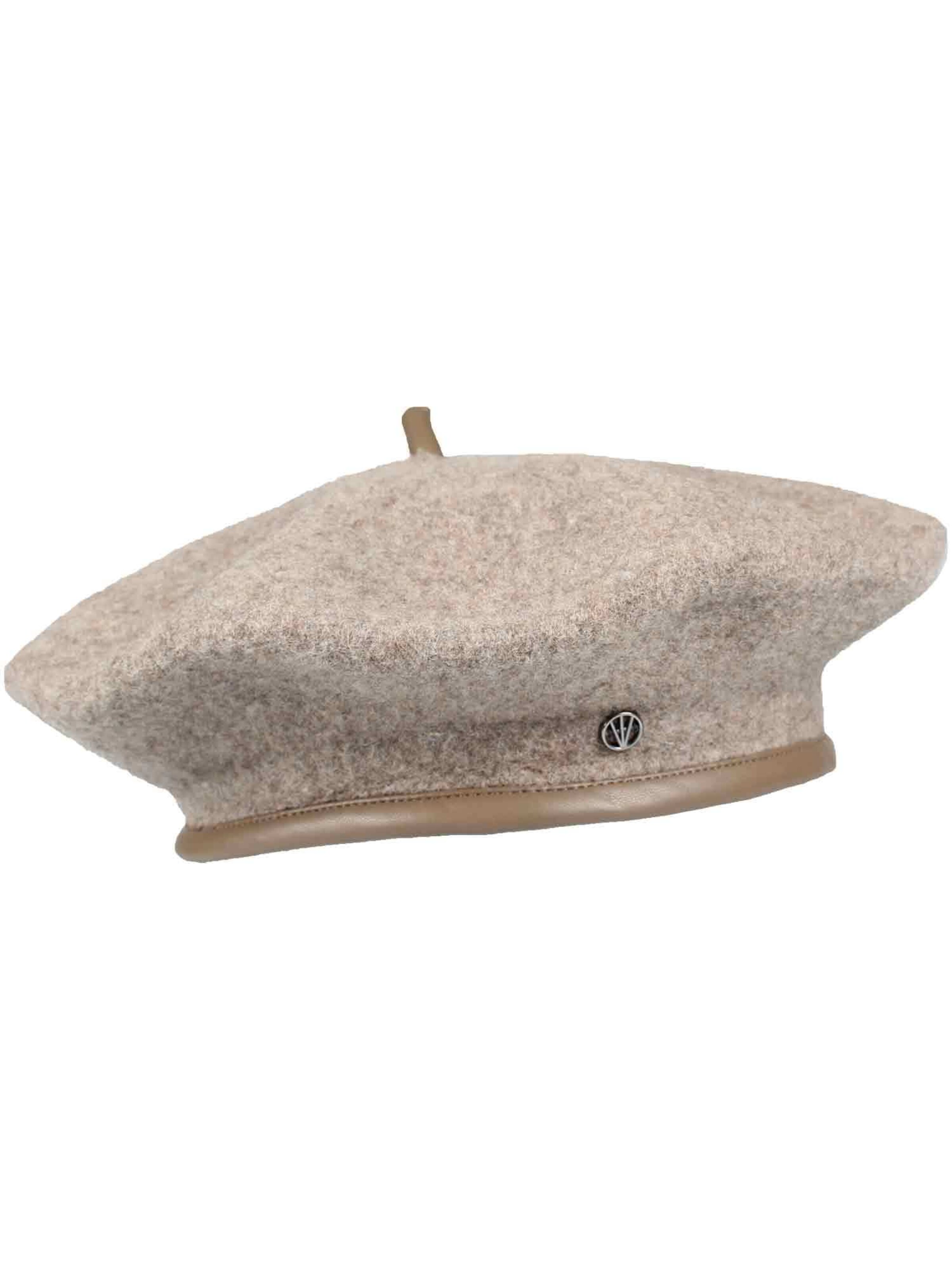 LOEVENICH Beanie in Beige: front