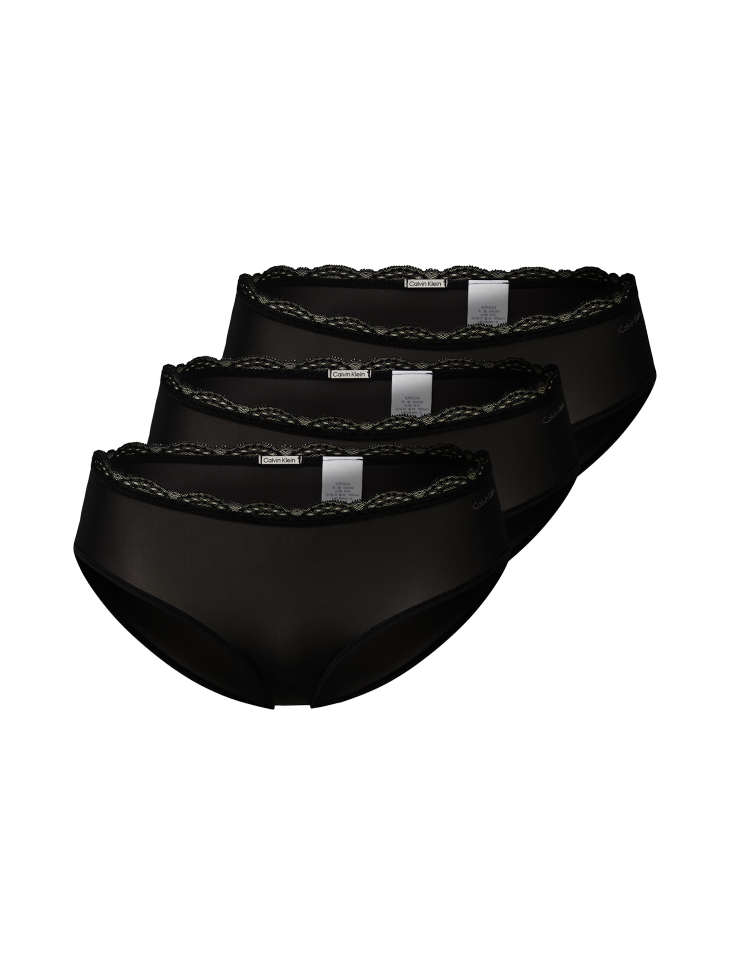 Calvin Klein Underwear Slip in Zwart: voorkant