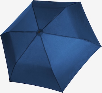 Parapluie 'Zero Mini' Doppler en bleu : devant