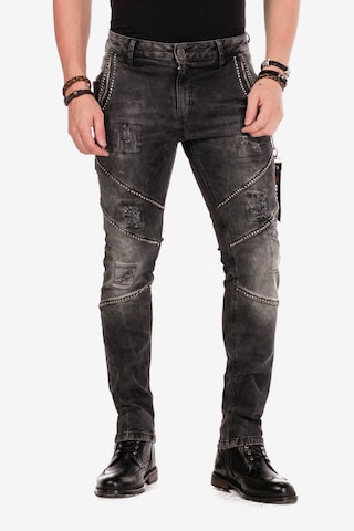 CIPO & BAXX Regular Jeans 'Vortex' in Gemengde kleuren: voorkant