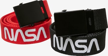 Mister Tee Belt 'Nasa' in Red: front