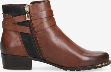 CAPRICE Ankle Boots in Brown