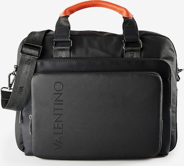VALENTINO Document bag 'Dragonhawk' in Black: front