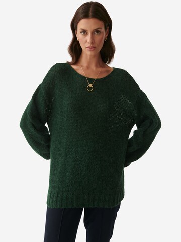 TATUUM Пуловер в зелено: отпред