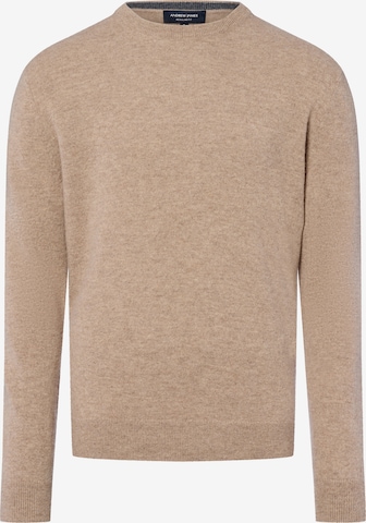 Pull-over Andrew James en beige : devant