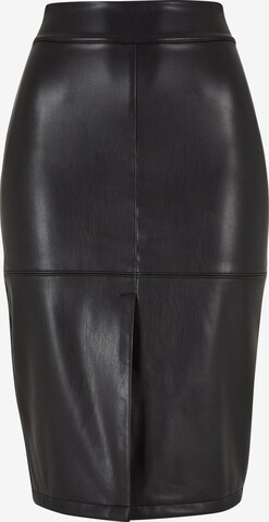 Urban Classics Skirt in Black: front