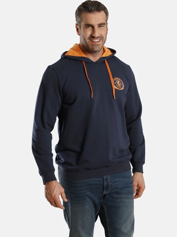 Charles Colby Sweatshirt 'Earl Todd' in Blauw: voorkant