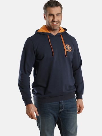 Charles Colby Sweatshirt 'Earl Todd' in Blue: front