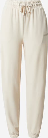 Effilé Pantalon de sport 'Frei' ONLY PLAY en beige : devant