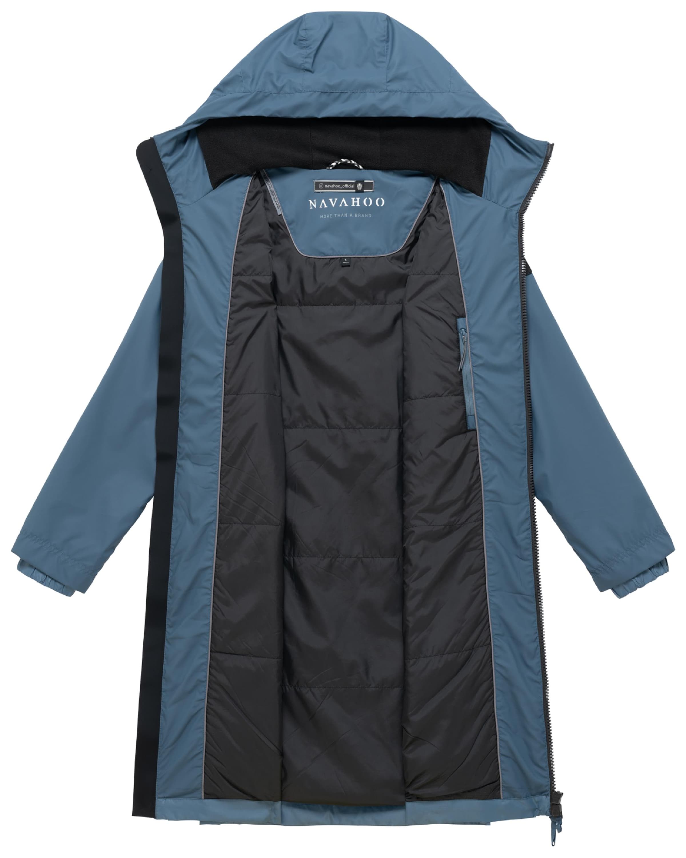 Manteau mi-saison 'Edelumhang 14' NAVAHOO en bleu