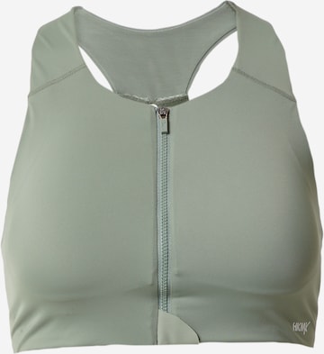 HKMX Bustier Sport bh in Groen: voorkant