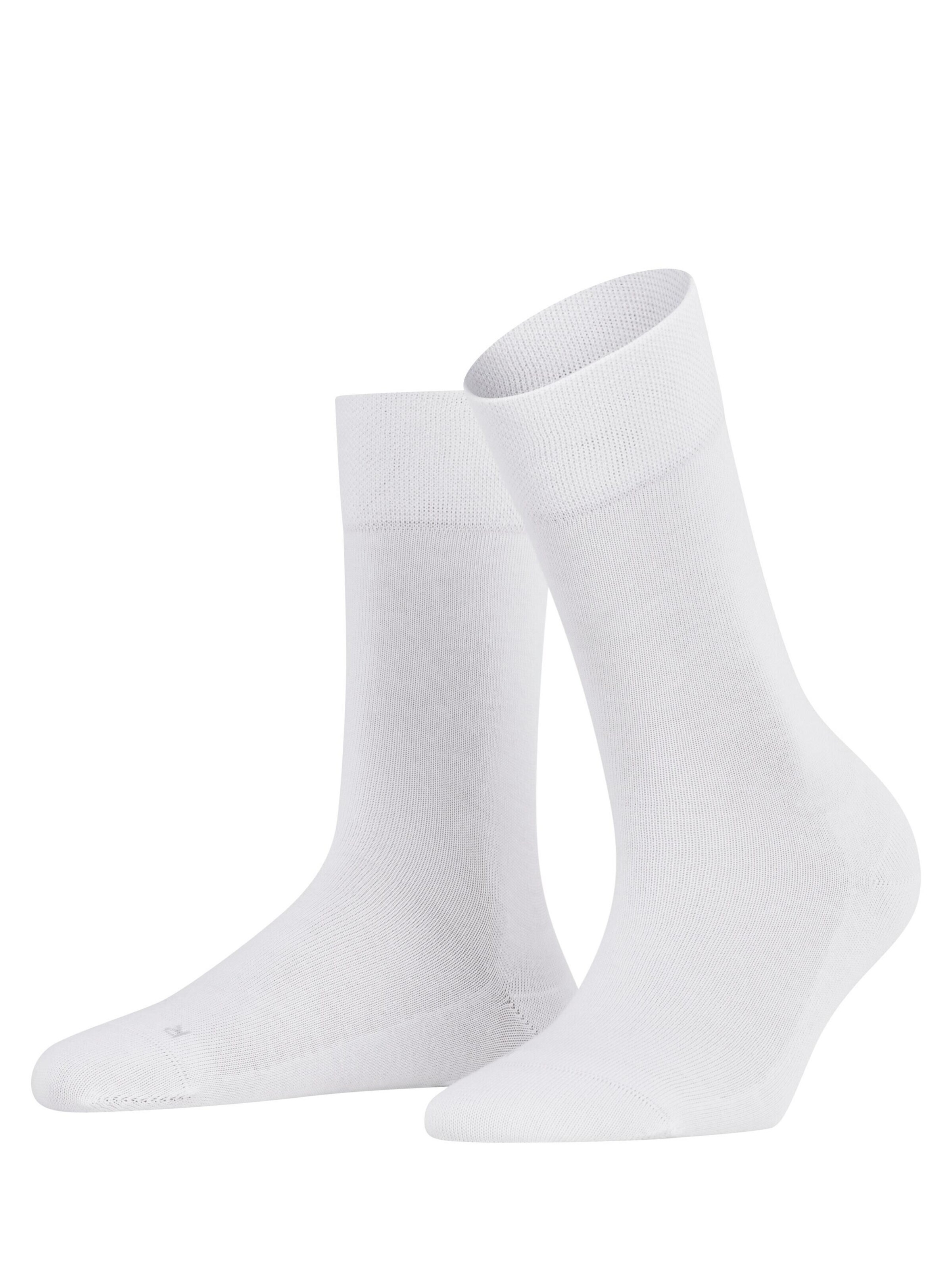 FALKE Socken 'Sensitive London'‌‌‌‌‌‌‌ in Weiß: Vorderseite